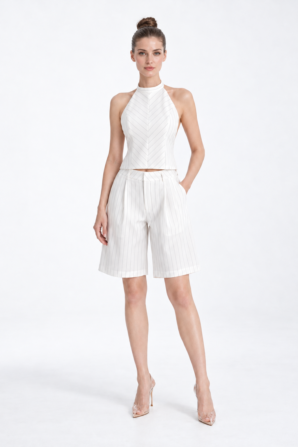 Varenne Halter & Bermuda Set